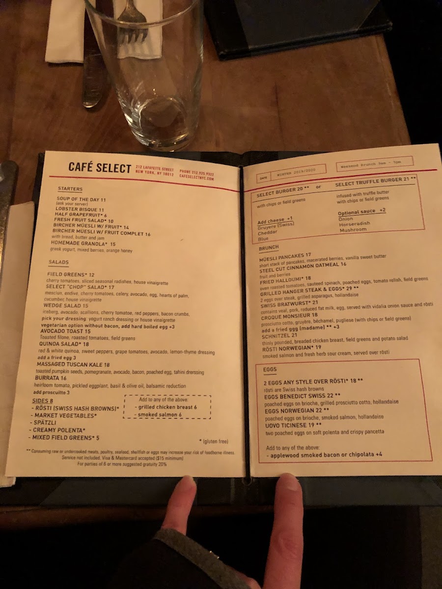 Cafe Select Menu - Image 3
