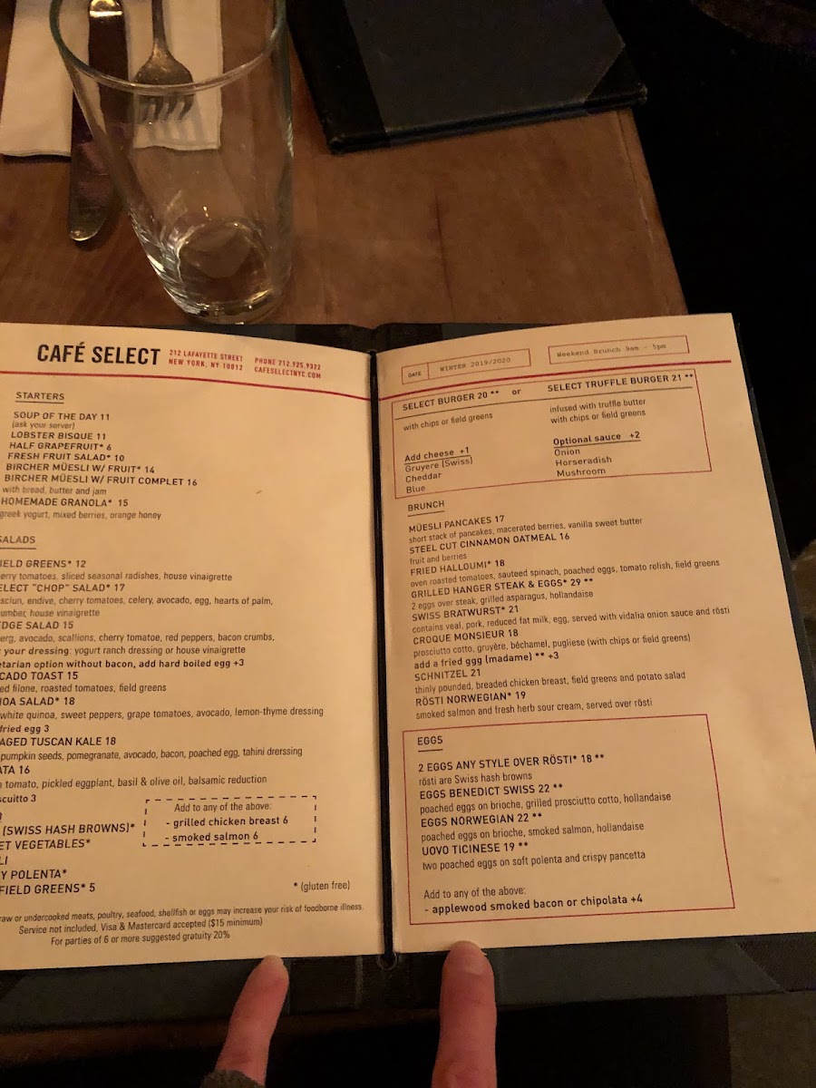 Cafe Select Menu - Image 4